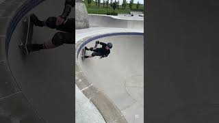 Backside frontside in and out skateboarding skate skater skateboard skatepark bowlrider [upl. by Anirt]