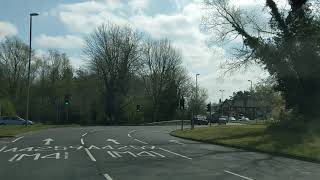 UK Multilane Roundabout Driving Test Mistakes Example  HD [upl. by Ellehctim]