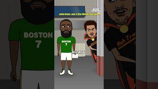 Jaylen Brown Loses It After Missing Team USA 😂nba sportsnews [upl. by Annoiek]