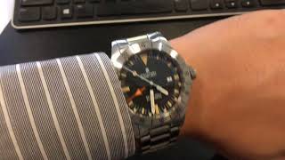 Steinhart Ocean Vintage GMT on my wrist [upl. by Mauve52]