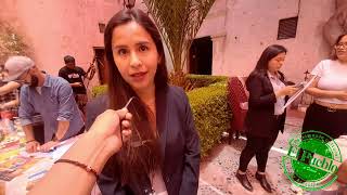 NORMA ORTEGA VALDIVIA CONSEJERA REGIONAL DE CAMANÁ NOS COMENTA ACERCA DEL CINE PERUANO [upl. by Till]