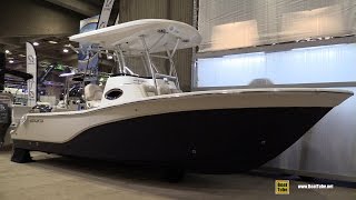 2016 Sea Fox 249 Avenger Fishing Boat  Walkaround  2016 Montreal Boat Show [upl. by Yblehs]