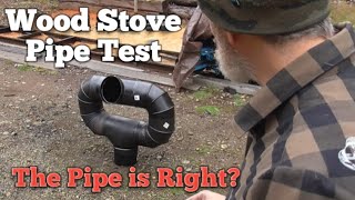 Will This Crazy Wood Stove Pipe Experiment Work Part 2 [upl. by Westfall]