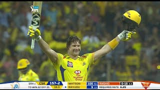 CSK vs SRH IPL Final Match Full Highlights  IPL 2018 CSK vs SRH Full Match Highlights  watson [upl. by Eelyma96]