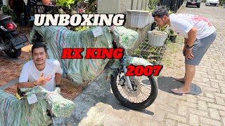 garasileo  Part 1 Unboxing RX KING 2007 Full Bahan Dari Nias Selatan ‼️ yamaha rxking unboxing [upl. by Hsiekal]