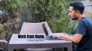 Work from Home  Silent Vlog  Short Story Film [upl. by Ensign]