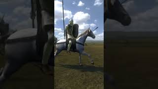 FARAMIRS CHARGE RECREATED IN MOUNT amp BLADE shorts [upl. by Barmen]