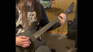 Deeds of Flesh  Path of the Weakening Guitar Playthrough [upl. by Jar]