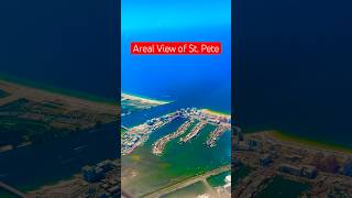 Areal View of beautiful St Pete  Tampa Bay [upl. by Stoeber]