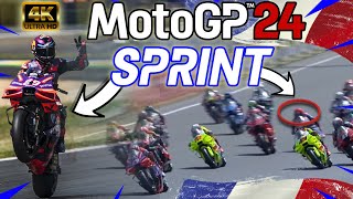 💎 MARC MARQUEZ SALIDA MAGISTRAL MOTOGP SPRINT FRENCH GP LE MANS 2024 HIGHLIGHTS  ANÁLISIS 💎 [upl. by Ardnekal]