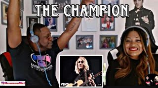 THIS IS MOTIVATION CARRIE UNDERWOOD  THE CHAMPION FT LUDACRIS REACTION [upl. by Ellerrehs]