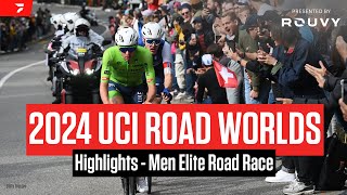 UCI Road World Championships 2024 Highlights  Men Elite Road Race [upl. by Margot126]