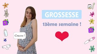 13 SA  Semaine de la 1ère écho  ✨ Grossesse 3 👶 [upl. by Imar]