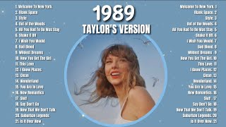 Taylor Swift  1989 Taylors Version  Full Album  Playlist NonStop [upl. by Nylram]