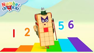 Learn to Count Colours and Numbers 🎨  123  Number Fun Full Episodes  Numberblocks [upl. by Yannodrahc8]