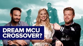 Daredevil Cast Reveals Their Dream MCU Crossover [upl. by Fairlie]