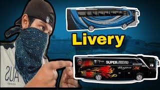 How To Apply LIVERY of Bus simulator indonesia 🇮🇩 Lazy Boy [upl. by Mandy]