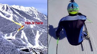 Where Ted Shreds Sochi Giant Slalom Course Preview [upl. by Goldy126]