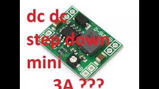 Понижающий преобразователь напряжения Mini 3A step down [upl. by Saticilef]