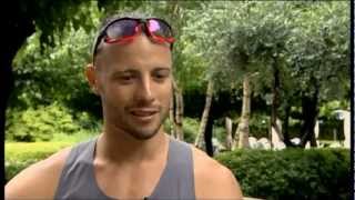 Oscar Pistorius interview in Gemona Italy [upl. by Samohtnhoj]