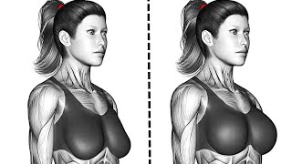 How To Naturally Lift Your Bust amp Increase Chest Size [upl. by Lenzi]