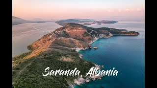 Saranda Albania  hidden gems  drone video [upl. by Gnol12]