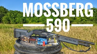 Mossberg 590 shotgun review and practical quottacticalquot upgrades [upl. by Alleiram]