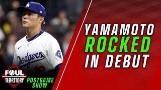 Seoul Series Postgame  Tyler Wade joins Yamamoto shelled amp Padres beat Dodgers  Foul Territory [upl. by Aydni]