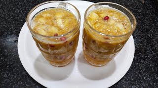 Mixed Fruit Juice Recipe in Tamilமிகவும் சுவையான பழரசம் இப்படி செஞ்சி பாருங்க [upl. by Nena]