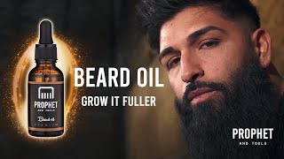 Prophet and Tools Beard Oil amp Comb Set Commercial Ad [upl. by Enyrat]