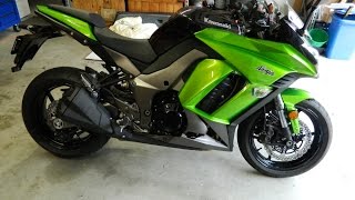 Kawasaki 1000abs z1000sx Exhaust mods and sound upgrade [upl. by Enrev240]