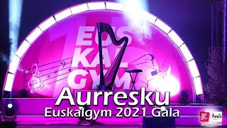 Aurresku Traditional Basque dance  Euskalgym 2021 Gala [upl. by Schilit]