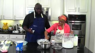 Making 4Ingredient Buttermilk Biscuits [upl. by Hcelemile]