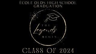 Olds High School Graduation 2024  Grand March [upl. by Galitea691]