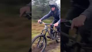 Abertillery jump trails 🤘mtb jumps downhillmtb viralvideo [upl. by Retsbew]