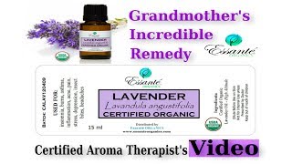 Lavender Essential Oil USDA Certified Organic from Essante Organics [upl. by Kristopher]