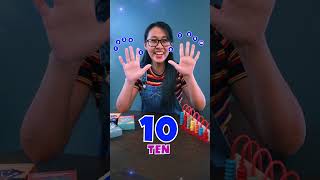 Learn to Count 1 to 10 with Miss V  Counting using Fingers amp Number Words [upl. by Inalej]