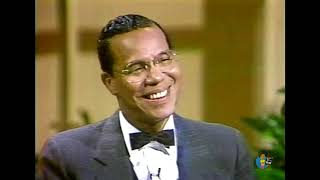 Minister Louis Farrakhan on Donahue 1985  First Appearance [upl. by Gaylene]