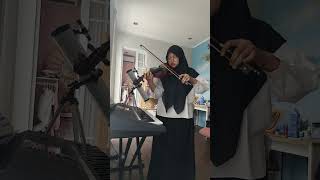 Kafhaya Maira Wiji Mariadi YSM82053007 Cant You Feel The Love Tonight Violin [upl. by Allehcim997]