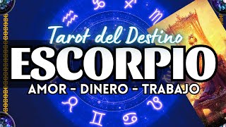 ESCORPIO ♏️ ESTA PERSONA HA SIDO ES Y SERÁ MUY IMPORTANTE MIRA ESTO❗ escorpio  Tarot del Destino [upl. by Sonafets]