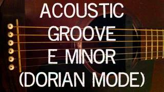 Epic Dorian Acoustic Guitar Backing Track E [upl. by Salazar]