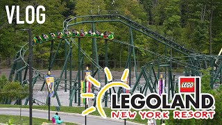 Our First Time at Legoland New York Riding an Epic Trackless Dark Ride Exploring MiniLand amp More [upl. by Ayor]