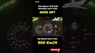 Nissan GTR R35 with 4000 HP 🤯🤯🤯 shorts speed viral subscribe [upl. by Darla48]