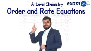 Order and Rate Equations  ALevel Chemsitry [upl. by Cyrilla]