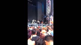 J cole live at RAPTURE 2014 brisbane [upl. by Lutim880]