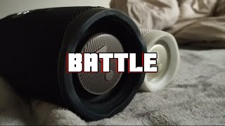 JBL Charge 4 vs JBL Flip 5 battle [upl. by Popelka682]