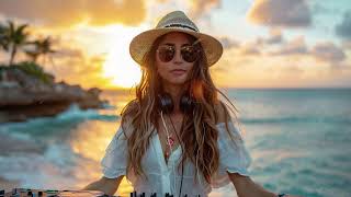 Santorini Mix  Santorini Beach Tunes DJ MIX 2024 [upl. by Shay192]