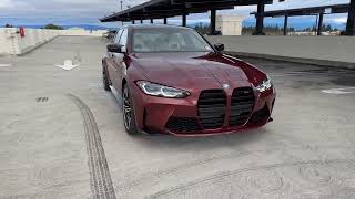 Tour the 2024 M3 Competition xDrive in Aventurin Red  4K [upl. by Patman]