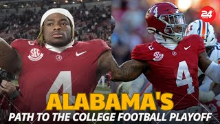 Zombie Tide Rising Alabamas Path to the College Football Playoff After Controversial Rankings [upl. by Sucramd]