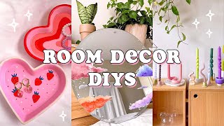 how to make your room AESTHETIC with DIYs 🎨 cheap room decor PART 1 [upl. by Faden]